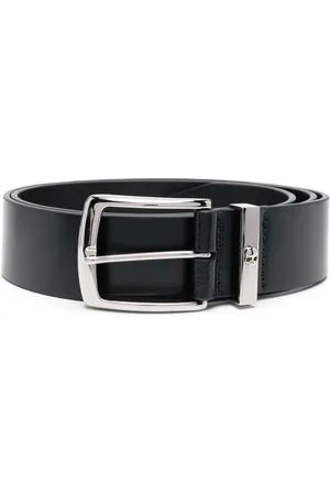 Philipp Plein Buckle-fastening leather belt