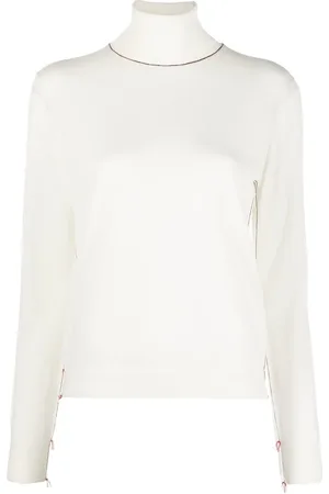 Maison Margiela Work-In-Progress high-neck jumper