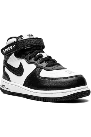 Nike Kids Air Force 1 LV8 2 Panda Sneakers - Farfetch