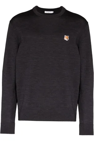 Maison Kitsuné Fox head wool jumper