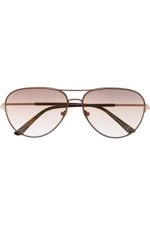 Tom Ford Clark pilot-frame sunglasses