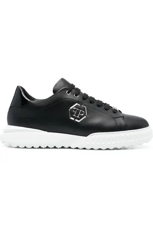 Philipp Plein Low-top leather sneakers
