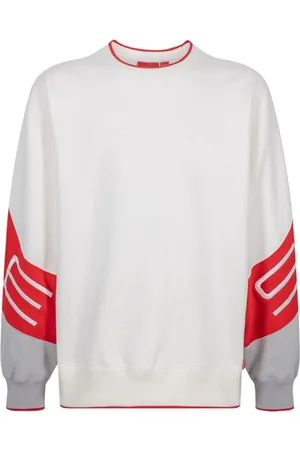 Supreme Embroidered-logo crew-neck sweatshirt