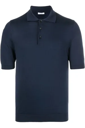 Malo Fine-knit polo top