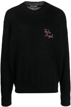 Palm Angels Palm-motif crew-neck jumper