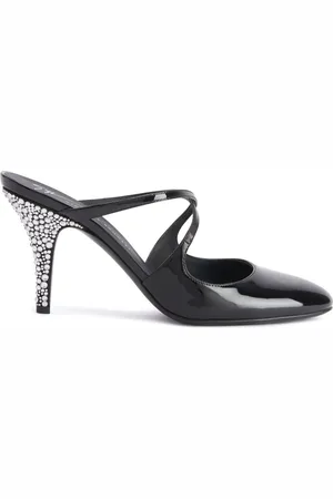 Giuseppe Zanotti Marthe crystal 85mm mules