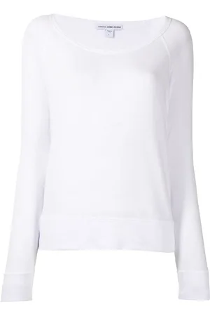 James Perse Vintage long-sleeve fleece sweatshirt
