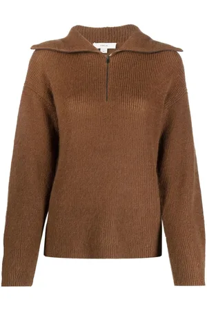 Vince Half-zip pullover jumper