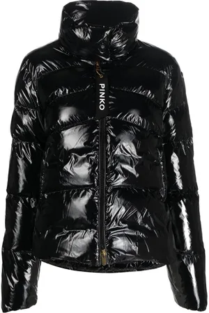 Pinko High-shine quilted jacket