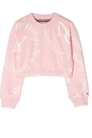 Tommy Hilfiger Logo-print crew neck sweatshirt