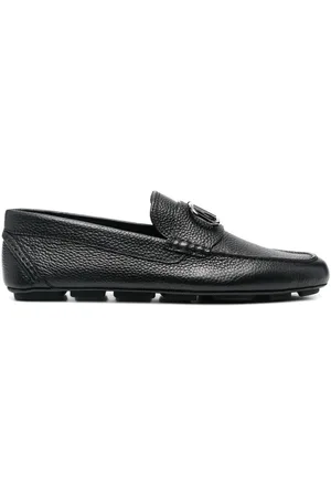 VALENTINO GARAVANI VLogo Signature leather driving shoes