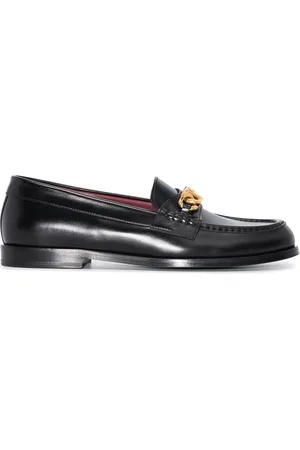 VALENTINO GARAVANI VLogo Chain leather loafers