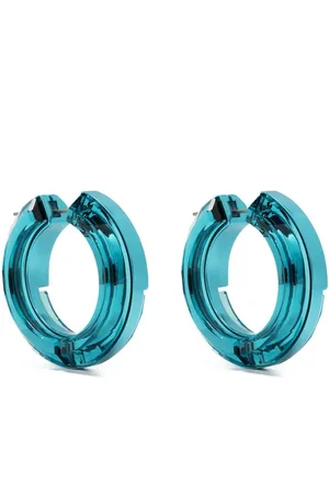 Swarovski Lucent hoop earrings