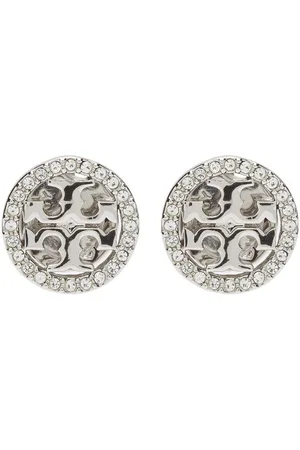 Tory Burch Miller crystal-embellished stud earrings