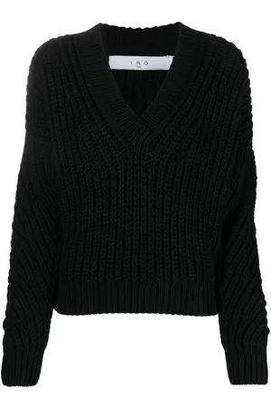 IRO Chunky-knit V-neck jumper