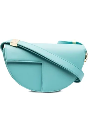 Patou Panelled calf-leather shoulder bag
