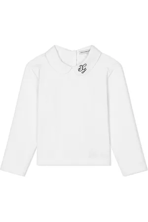 Dolce & Gabbana Logo-print long-sleeve blouse