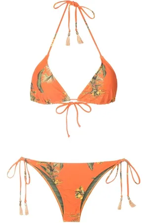 Lygia & Nanny Maya floral-print bikini top