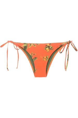 Lygia & Nanny Thai floral-print bikini bottoms