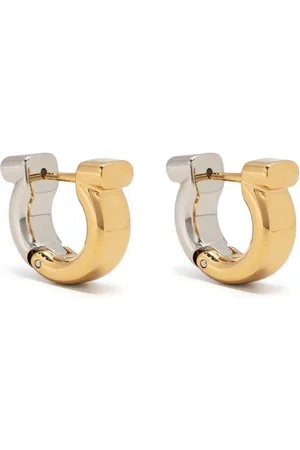 Salvatore Ferragamo Gancini hoop earrings
