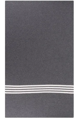 Thom Browne 4-Bar ribbed-knit wool blanket