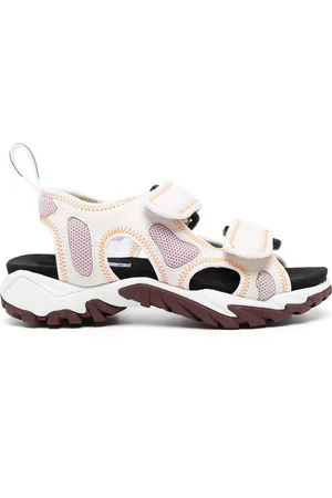 Alexander McQueen Panelled touch-strap sandals