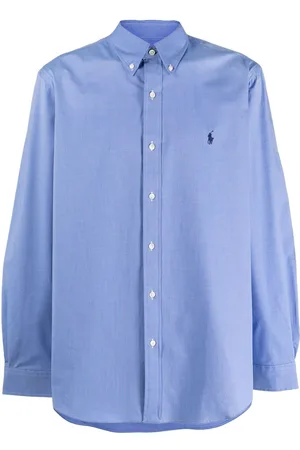 Ralph Lauren Logo-embroidered cotton shirt