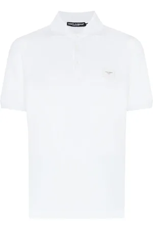 Dolce & Gabbana Logo plaque polo shirt