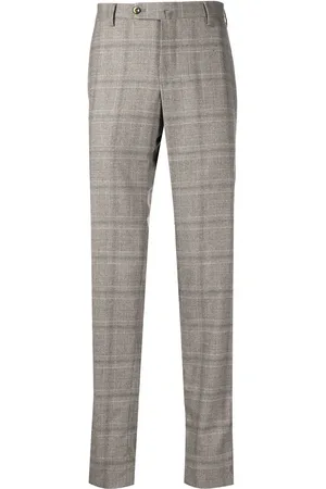 PT Torino Check-print tailored trousers