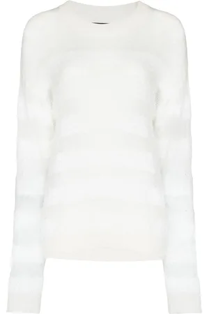 RTA Agatha striped knitted top