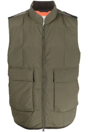 Ribbed utility gilet