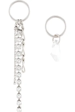 Justine Clenquet Ewan mismatched earrings