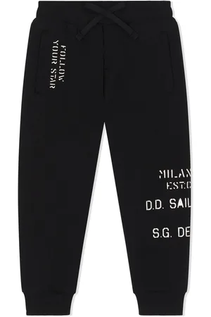 Dolce & Gabbana Sailor-slogan nautical track-pant