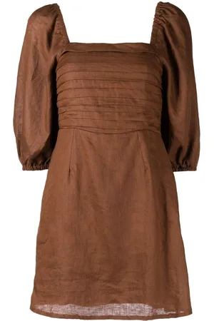 FAITHFULL THE BRAND Venezia linen mini dress