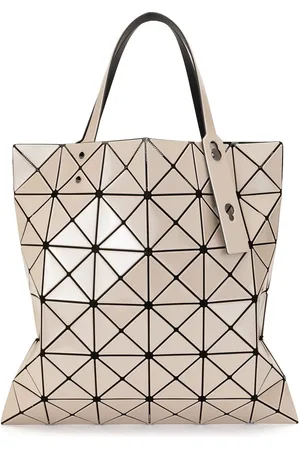 Issey Miyake Lucent geometric-pattern tote bag