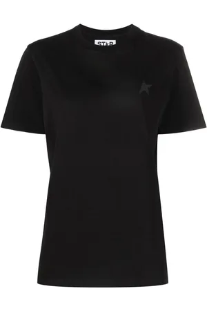 Golden Goose Logo-embroidered short-sleeved T-shirt