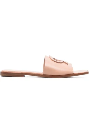 Gianvito Rossi Ribbon leather slides