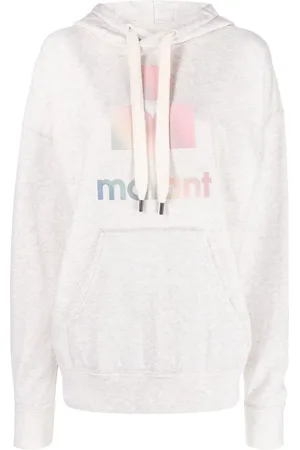 Isabel Marant Mansel logo-print hoodie