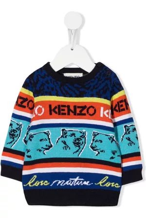 Kenzo Intarsia Knit Tiger Jumper - Farfetch