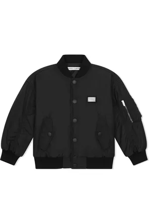 Dolce & Gabbana Logo-tag bomber jacket