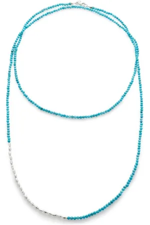 Monica Vinader Mini Nugget gemstone beaded necklace