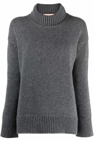 Plan C Roll-neck rib-trimmed jumper