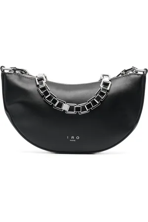 IRO Logo-print leather bag