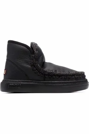 Mou Stitch-trim ankle boots
