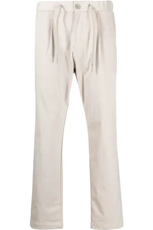 HERNO Drawstring straight-leg trousers