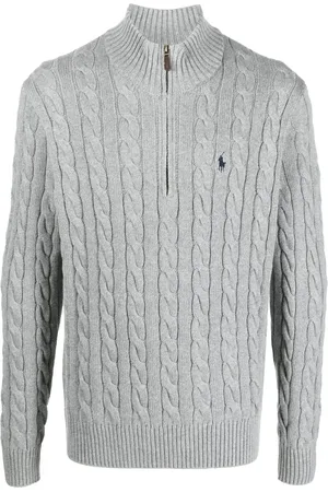 Ralph Lauren Cable-knit half-zip jumper