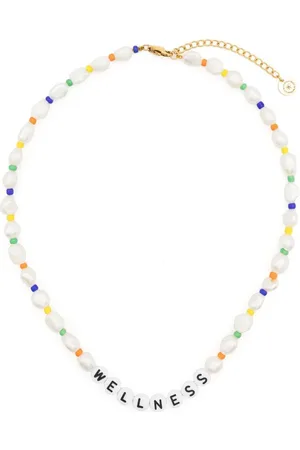 Sporty & Rich Wellness Pearl/Bead Necklace