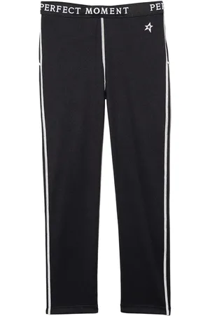 Perfect Moment Logo-print side-stripe leggings
