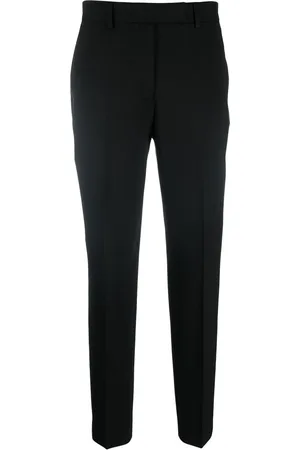 Calvin Klein Concealed-front fastening trousers