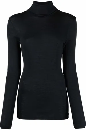Hanro Fine-knit polo-neck jumper
